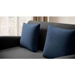 Диван Eltap Ario Nube 6/Nube 40 (Gray Dark/Blue) Thumb