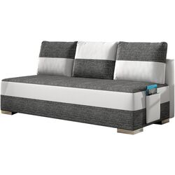 Canapea Eltap Atila Berlin 02/Soft 17 (Dark Gray/White)