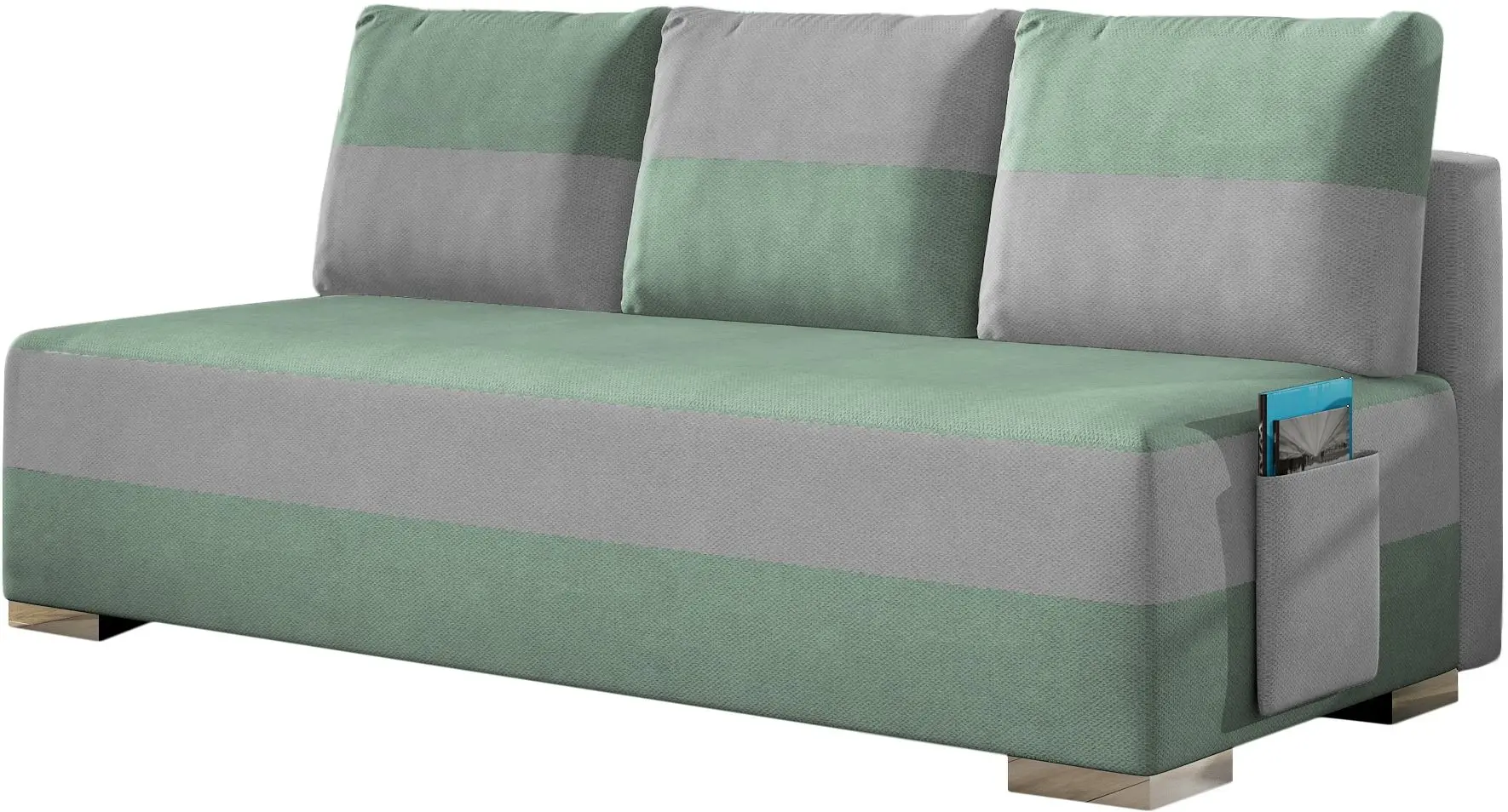 Canapea Eltap Atila Soro 34/Soro 83 (Green/Light Gray)