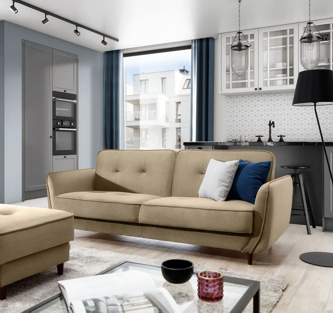 Диван Eltap Bellis Monolith 09 (Light Brown)