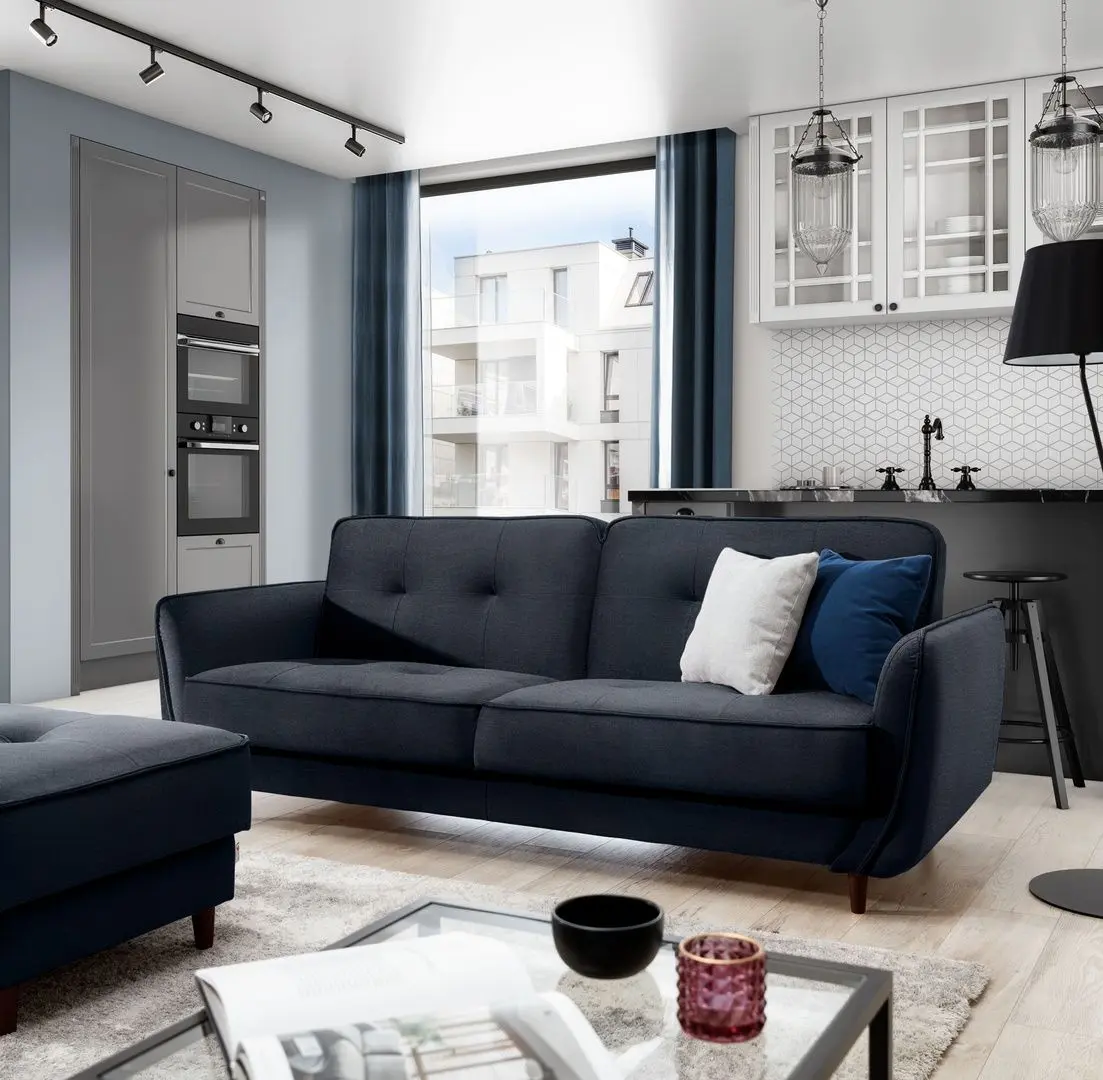 Диван Eltap Bellis Monolith 79 (Dark Blue)