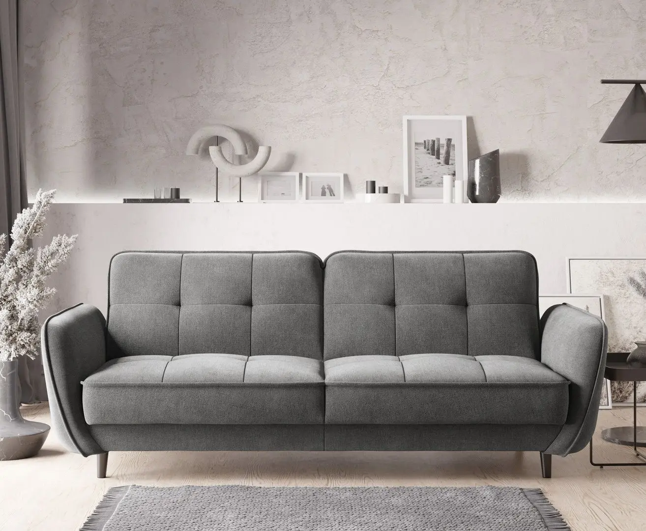 Canapea Eltap Bellis Poco 4 (Gray)
