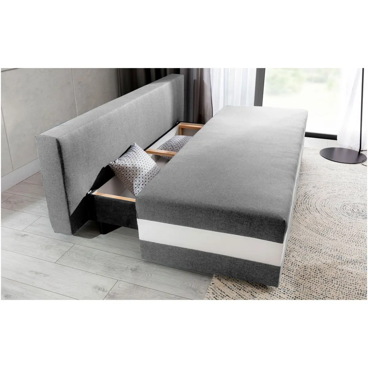 Диван Eltap Calia Sawana 21/Soft 17/Jungle 32 (Grey/White) - 3