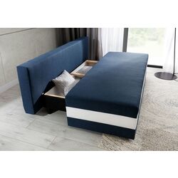 Диван Eltap Calia Sawana 80/Soft 17/Botanical 80 (Blue/White) Thumb