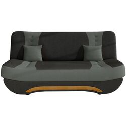 Диван Eltap Ewa II Alova 04/Alova 10 (Black/Gray)