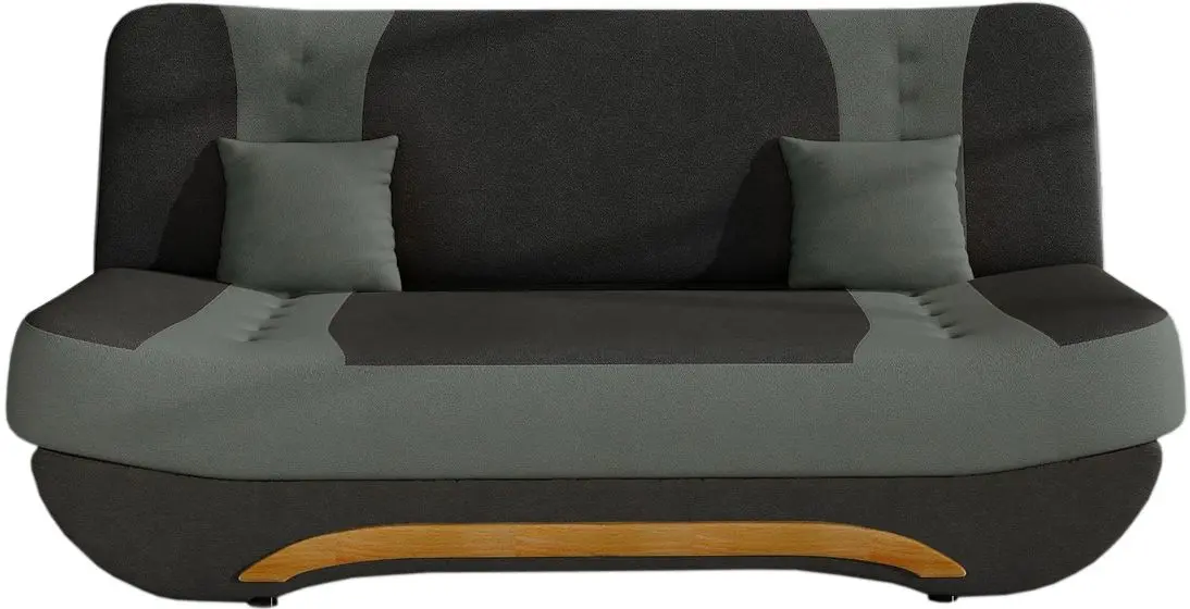 Canapea Eltap Ewa II Alova 04/Alova 10 (Black/Gray)