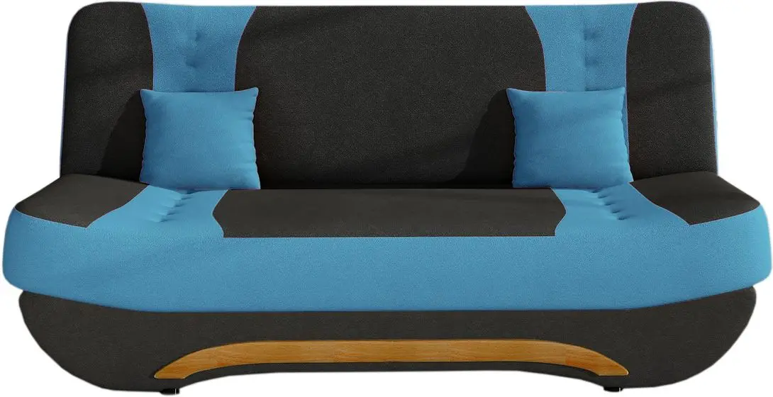 Canapea Eltap Ewa II Alova 04/Alova 29 (Black/Blue)