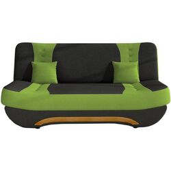 Диван Eltap Ewa II Alova 04/Alova 42 (Black/Green)