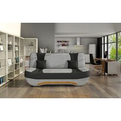 Диван Eltap Ewa II Sawana 21/Sawana 14 (Gray/Black) Thumb