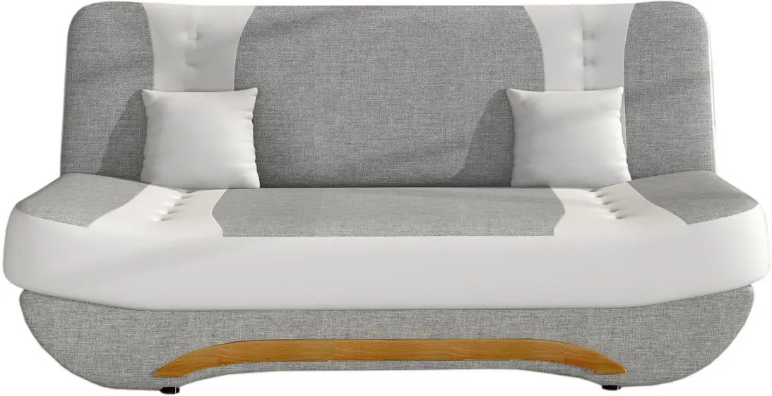 Canapea Eltap Ewa II Sawana 21/Soft 17 (Gray/White)