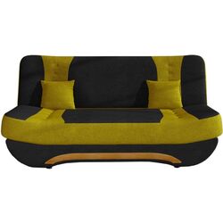 Canapea Eltap Ewa II Soro 100/Soro 40 (Dark Gray/Mustard)