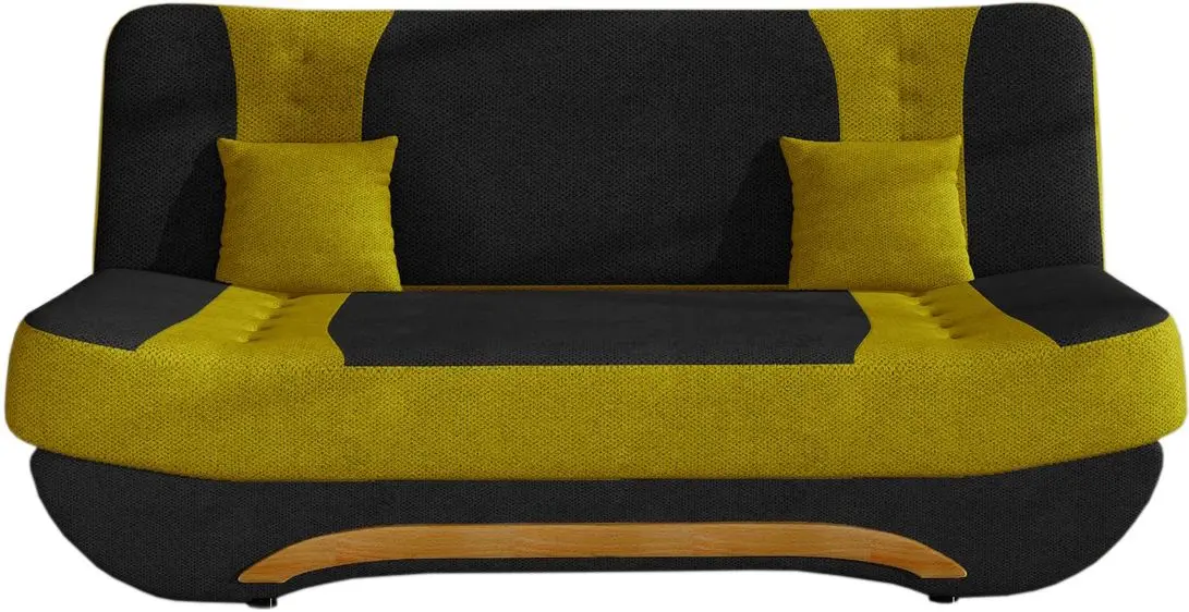 Диван Eltap Ewa II Soro 100/Soro 40 (Dark Gray/Mustard)