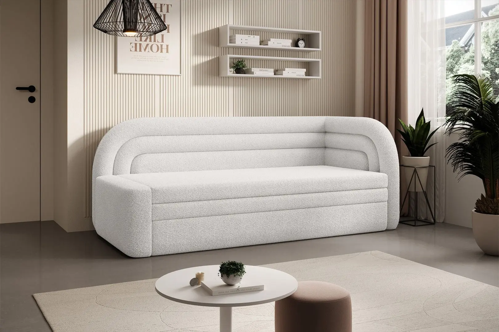 Canapea Eltap Fabillo Right Royal 01 (White)