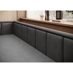 Диван Eltap Fulgeo Left Poco 4/Poco 10 (Gray/Black) Thumb