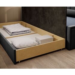 Canapea Eltap Fulgeo Left Poco 40/Poco 4 (Blue/Gray) Thumb