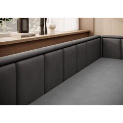 Canapea Eltap Fulgeo Right Poco 4/Poco 10 (Gray/Black) Thumb