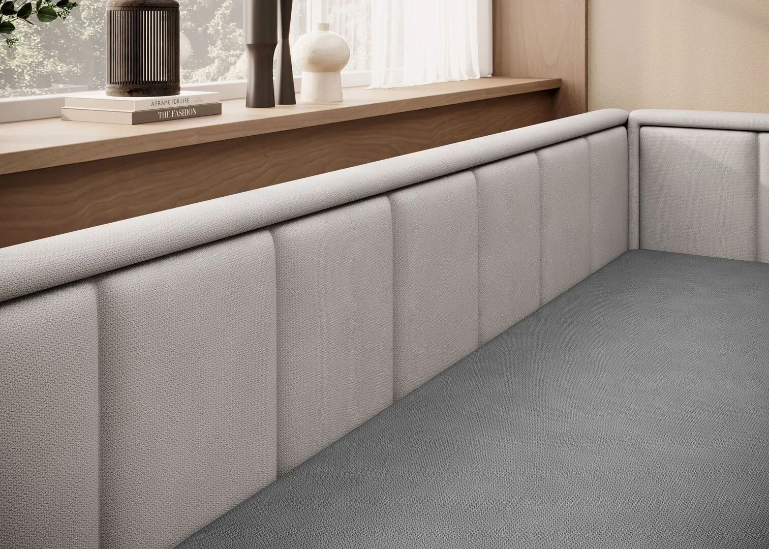 Диван Eltap Fulgeo Right Poco 4/Poco 3 (Gray/Gray Light)