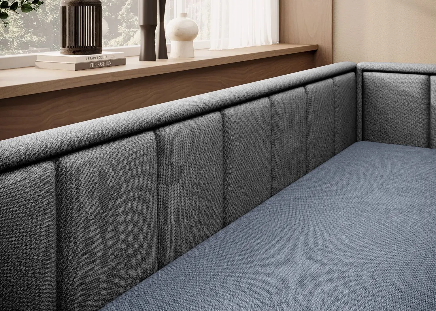 Диван Eltap Fulgeo Right Poco 40/Poco 4 (Blue/Gray)