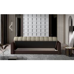 Canapea Eltap Garett Sawana 05/Soft 17 (Dark Gray/White) Thumb