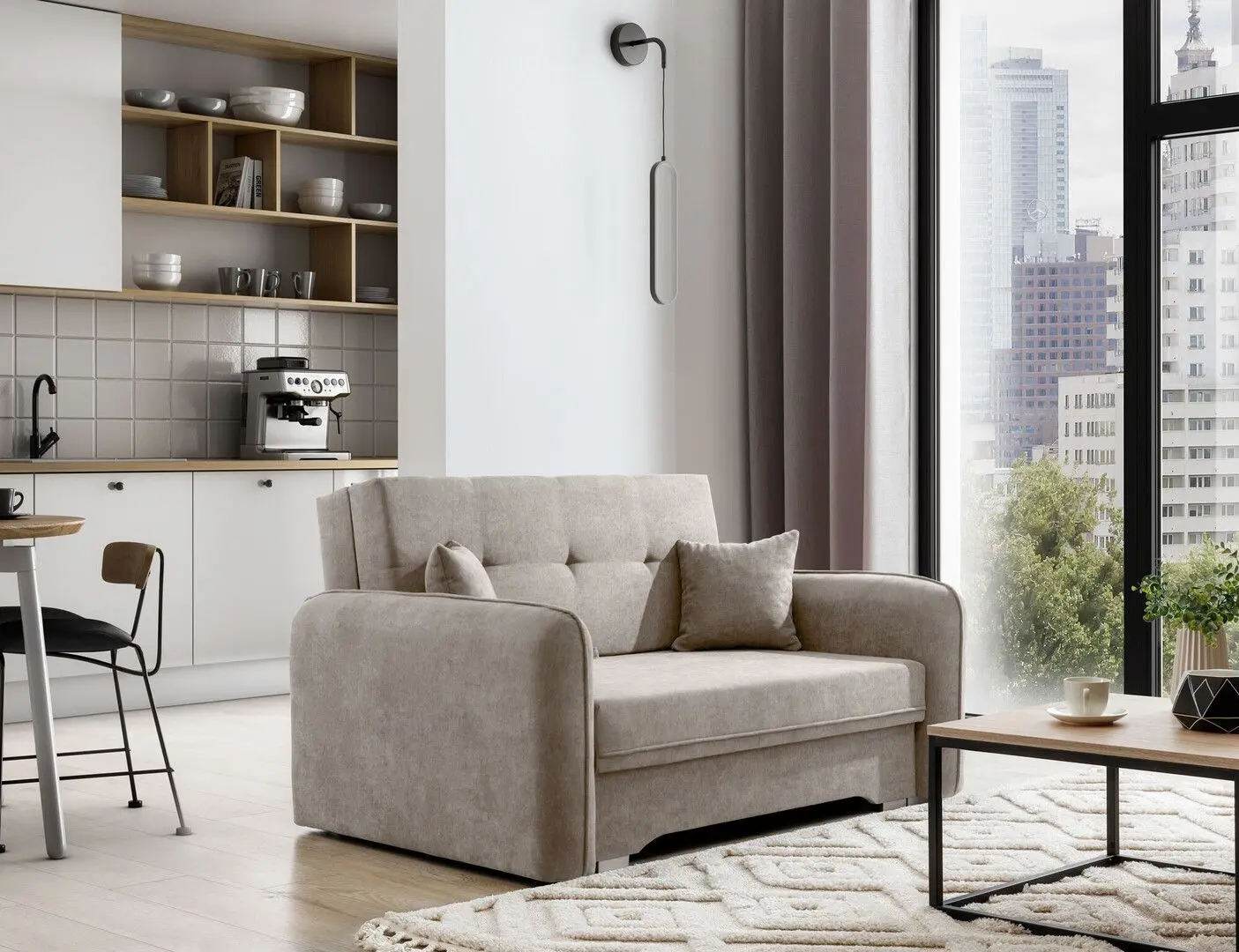 Canapea Eltap Laine Poco 07 (Beige)