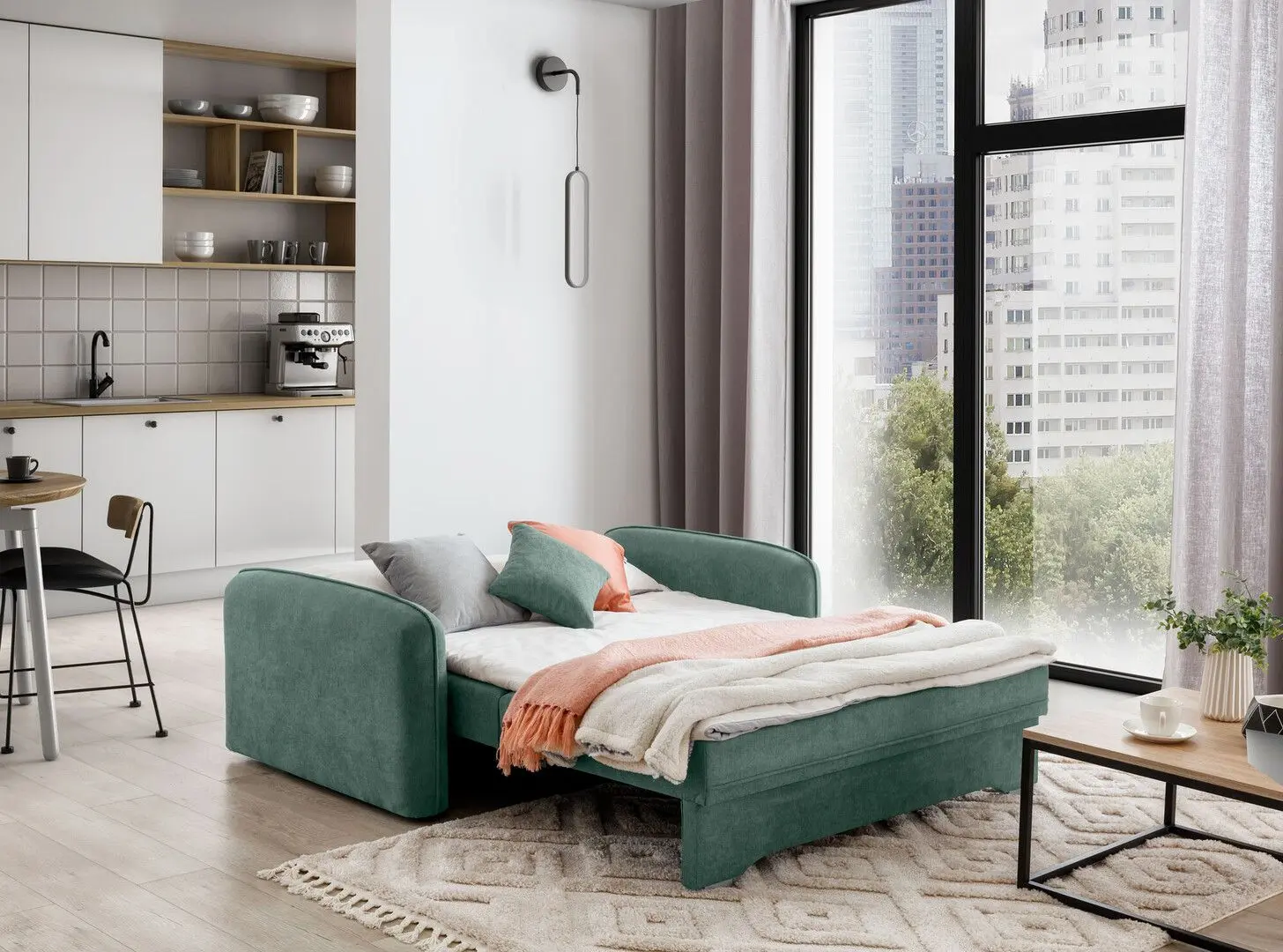 Canapea Eltap Laine Poco 100 (Green Light)