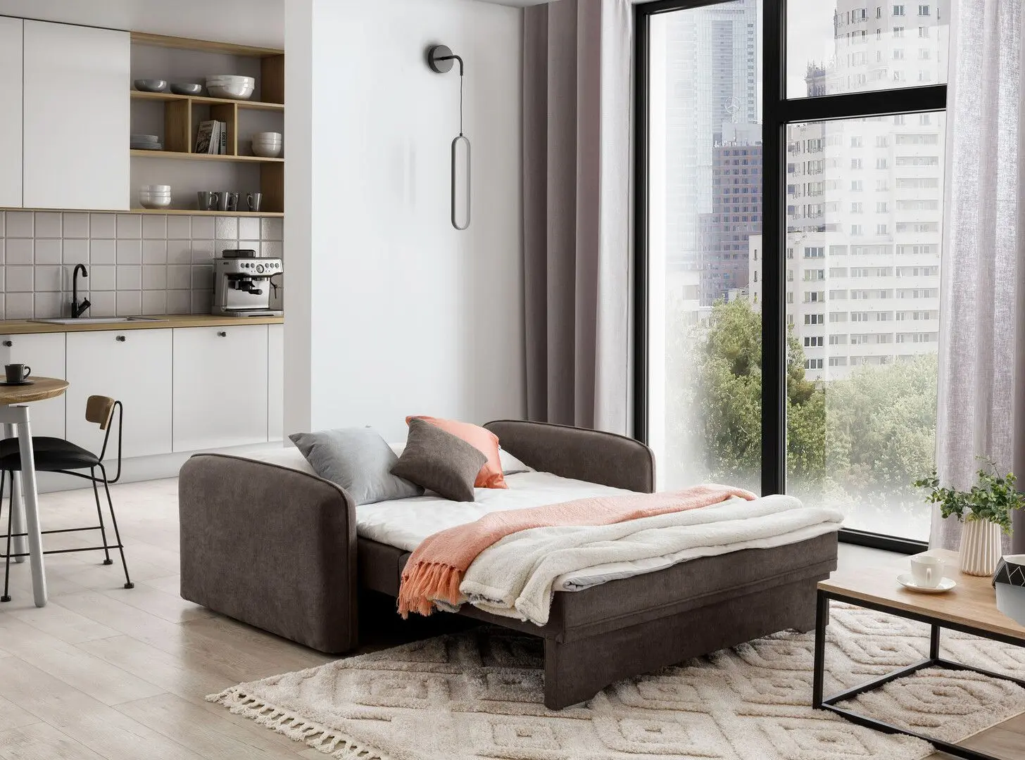 Canapea Eltap Laine Poco 22 (Brown)