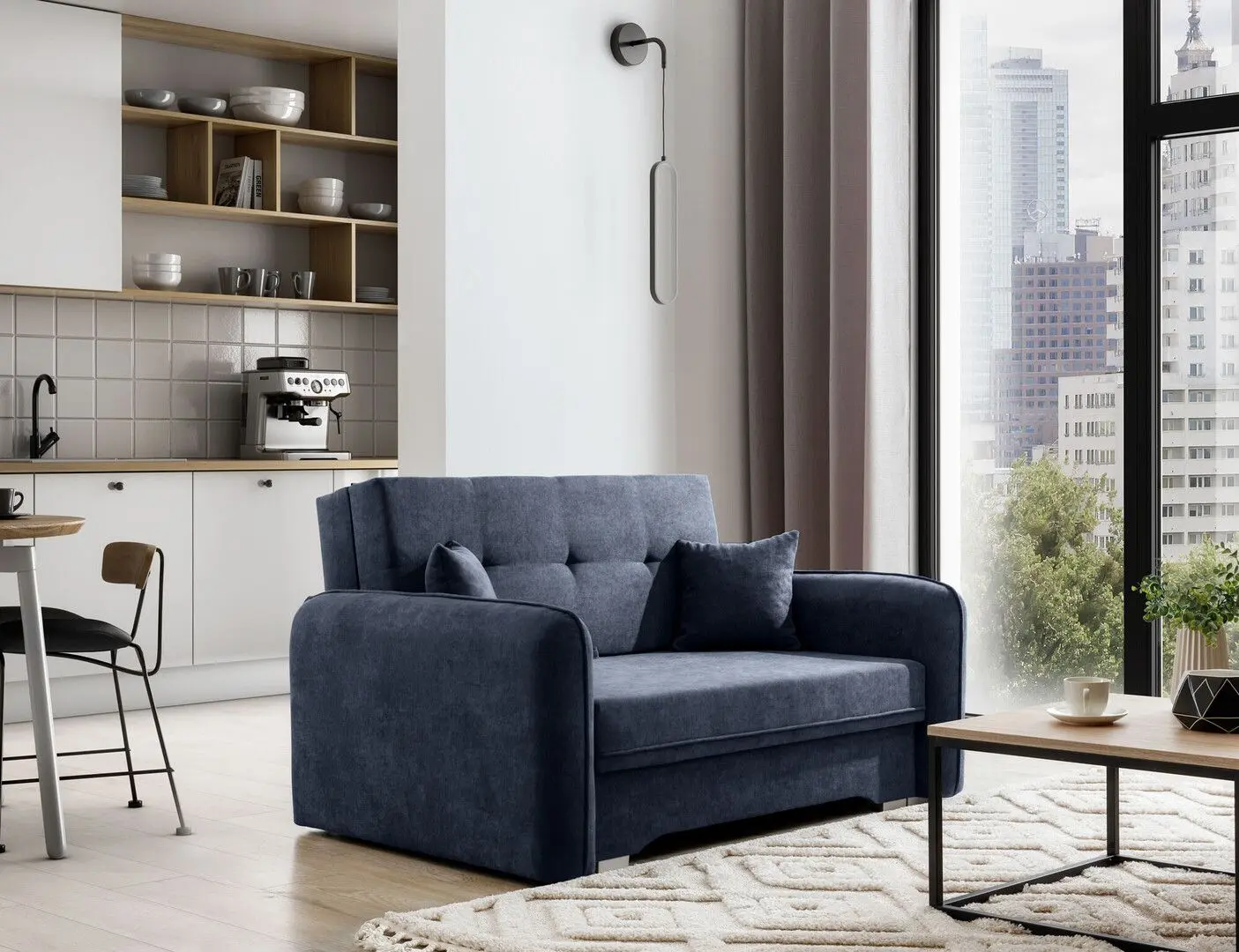 Диван Eltap Laine Poco 40 (Blue)