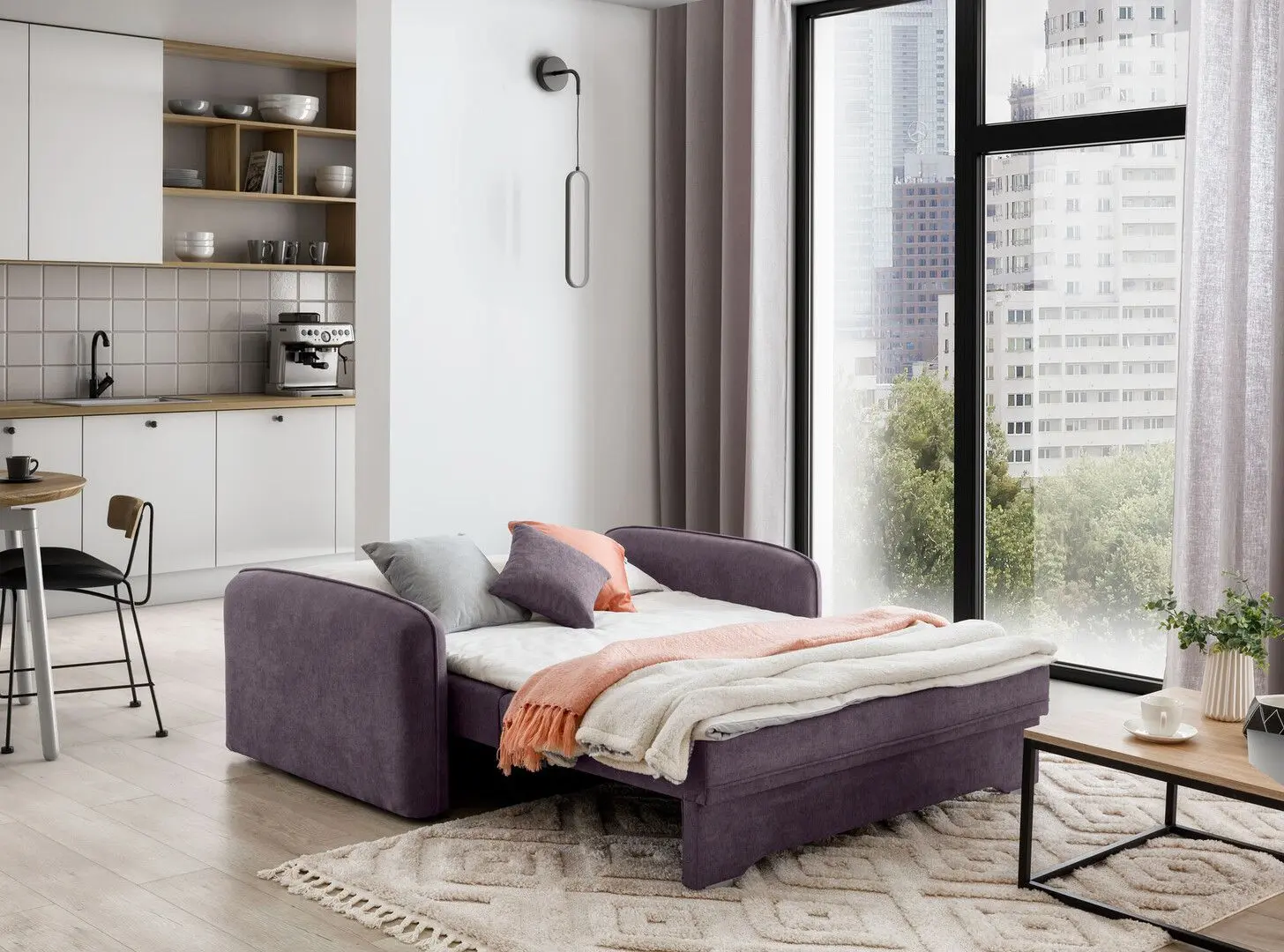 Canapea Eltap Laine Poco 41 (Purple)