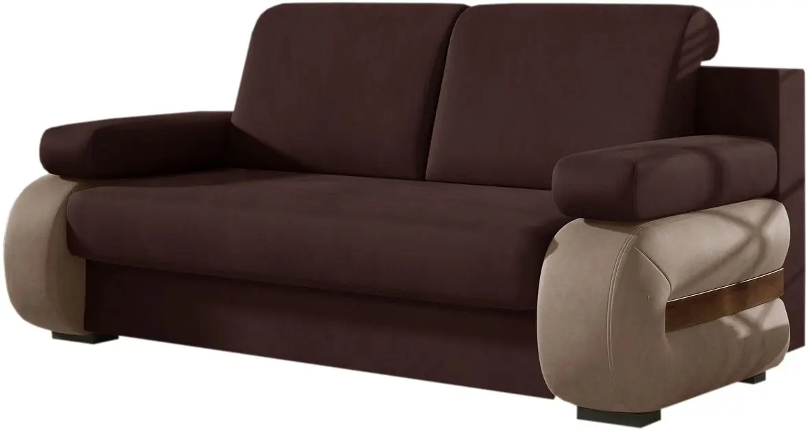 Canapea Eltap Laura Monolith 29/Monolith 09 (Dark Brown/Light Brown)