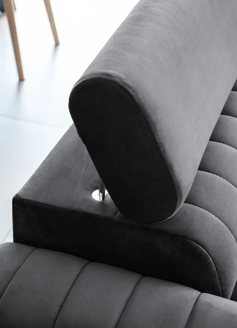 Canapea Eltap Laurence Nube 06 (Dark Gray)