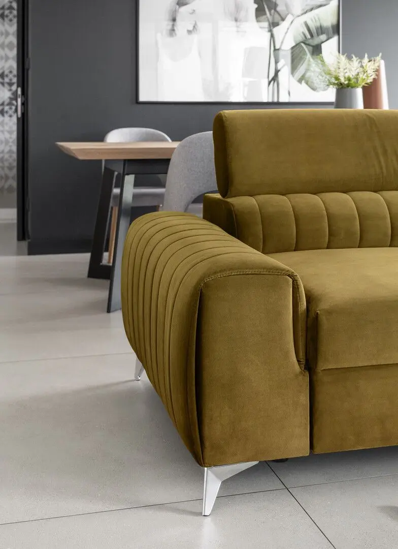 Canapea Eltap Laurence Nube 45 (Mustard)