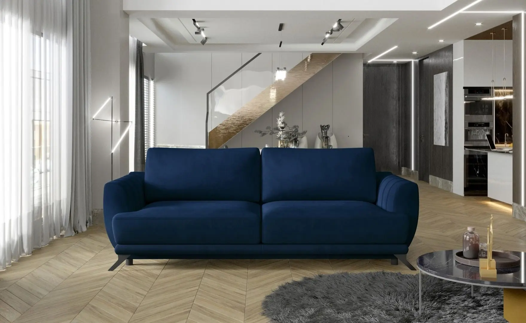 Диван Eltap Megis Monolith 77 (Blue)