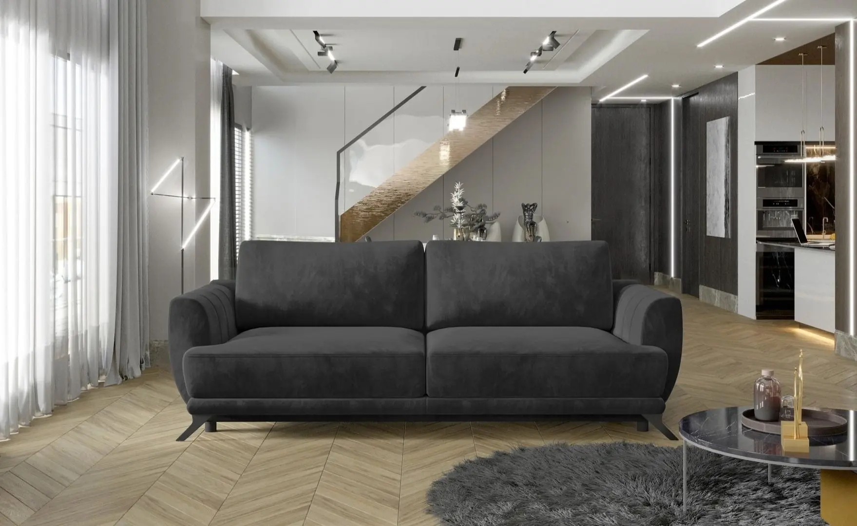 Диван Eltap Megis Paros 06 (Graphite)