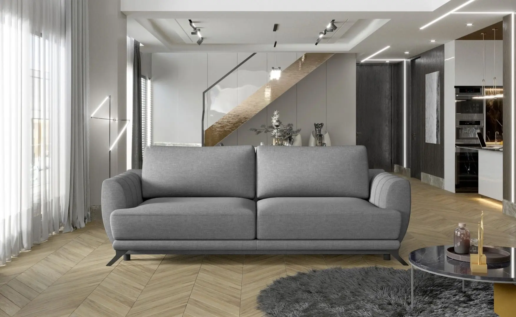 Canapea Eltap Megis Sawana 21 (Gray)