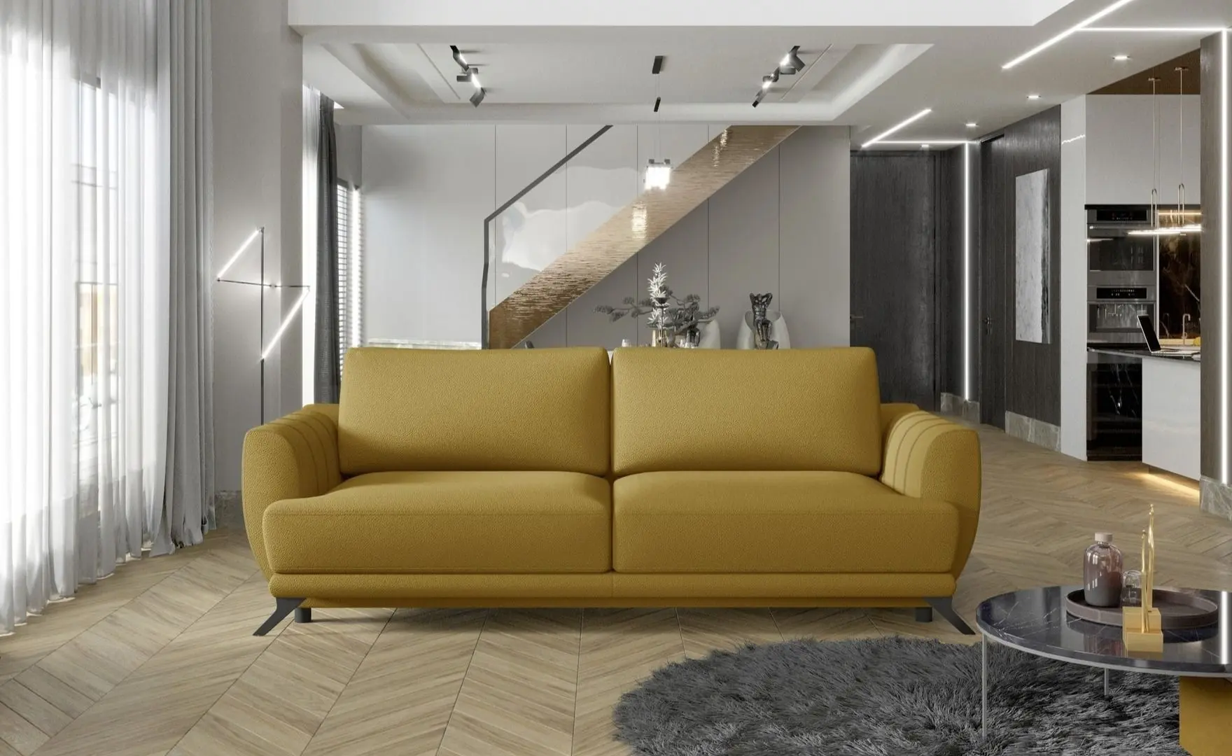 Canapea Eltap Megis Solar 45 (Yellow)