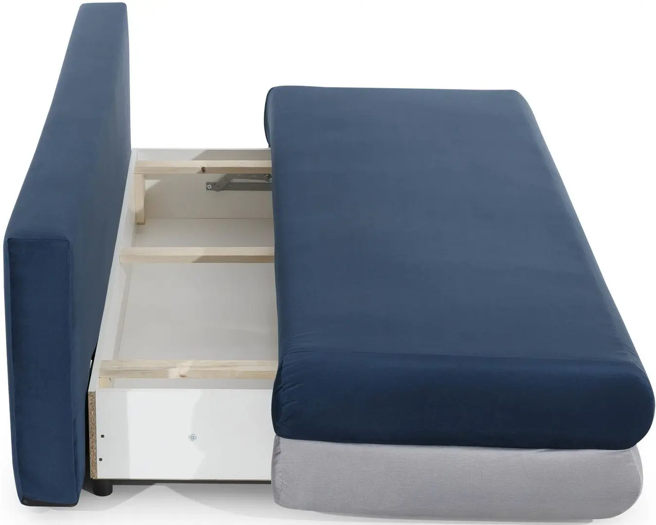 Canapea Eltap Milo Monolith 77/Monolith 84 (Blue/Light Gray)