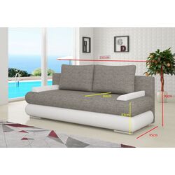 Canapea Eltap Milo Monolith 84 (Light Gray) Thumb