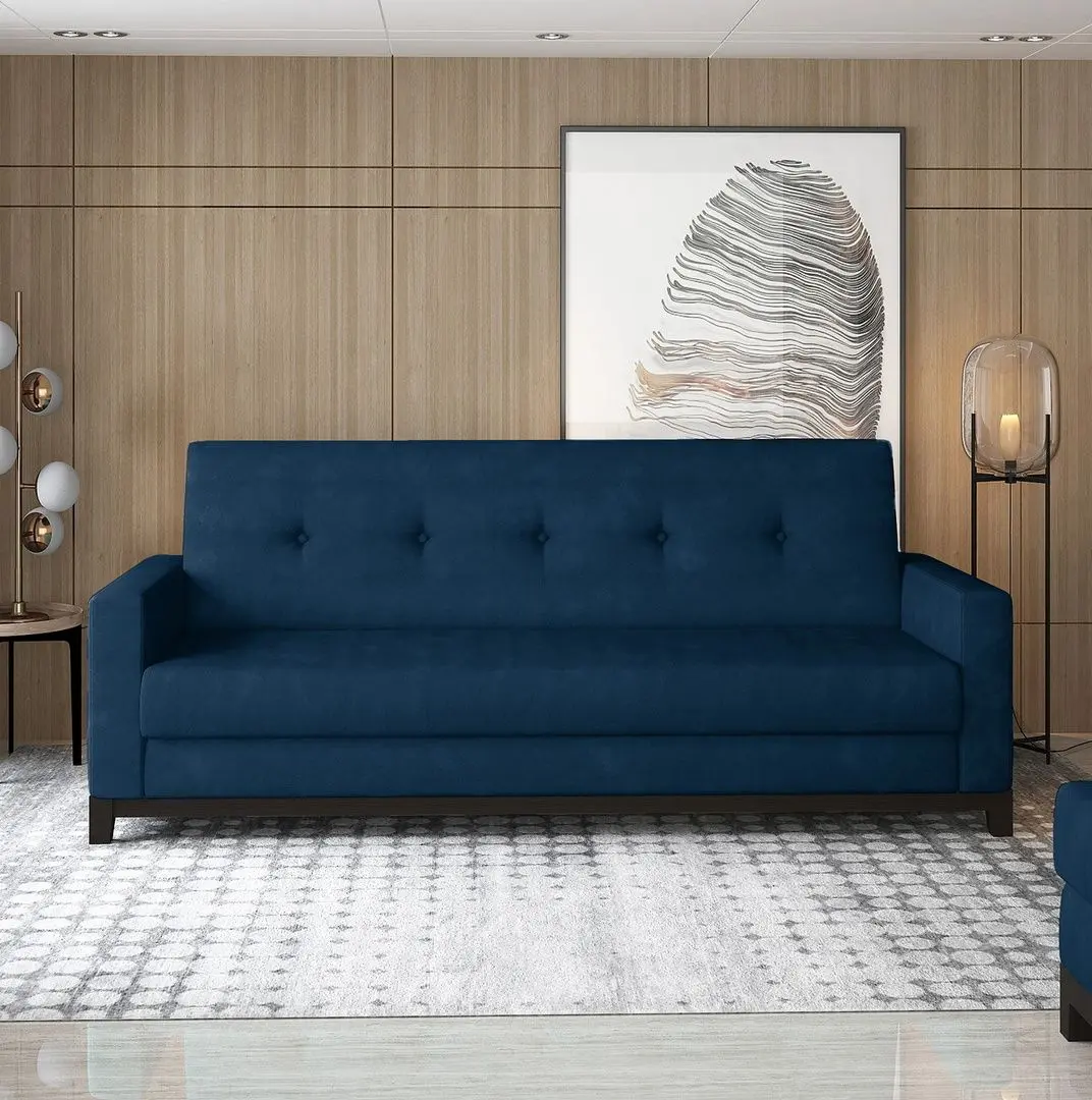 Canapea Eltap Selene Kronos 09 (Blue/Walnut)