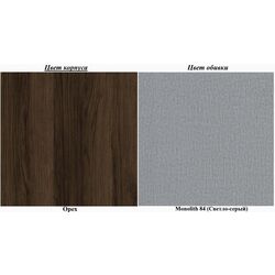 Canapea Eltap Selene Monolith 84 (Light Gray/Walnut) Thumb