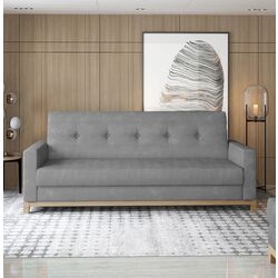 Canapea Eltap Selene Paros 05 (Light Gray/Beech)