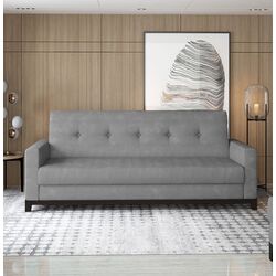 Canapea Eltap Selene Paros 05 (Light Gray/Walnut)