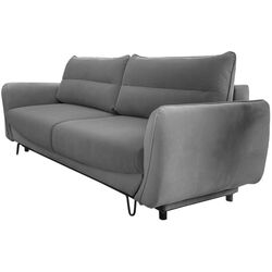 Canapea Eltap Silva Velvetmat 04 (Gray Light)