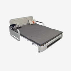 Диван Evelin Sofa 150 (White/Grey) Thumb