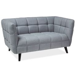 Диван Signal Castello 2 (Light Gray/Wenge)