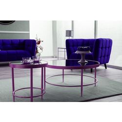 Диван Signal Castello 2 Velvet (Navy Blue/Wenge) Thumb