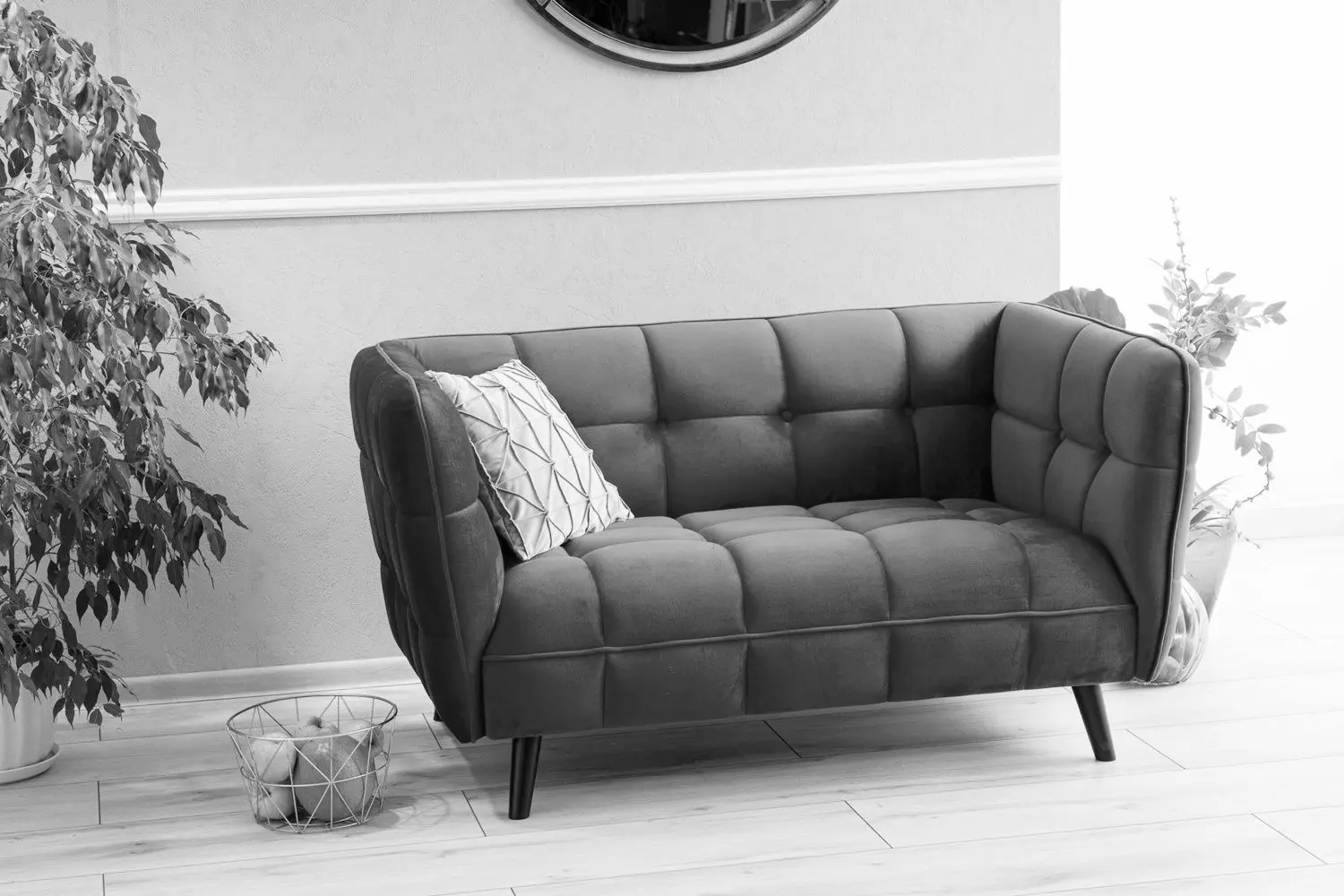 Диван Signal Castello 3 (Light Gray/Wenge) - 2