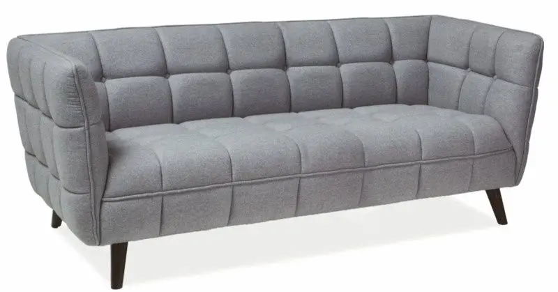 Диван Signal Castello 3 (Light Gray/Wenge)