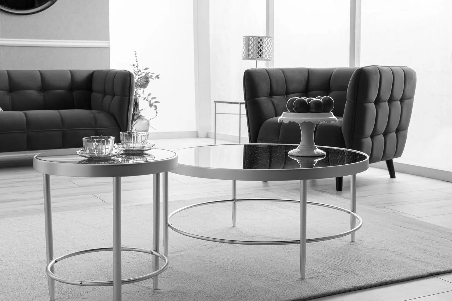 Диван Signal Castello 3 Velvet (Black/Wenge)