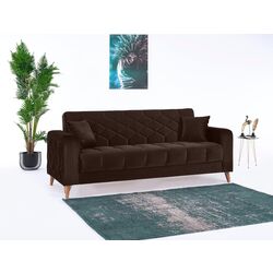 Canapea Fabulous Melisa 3-locuri 73-103 (Brown) Thumb