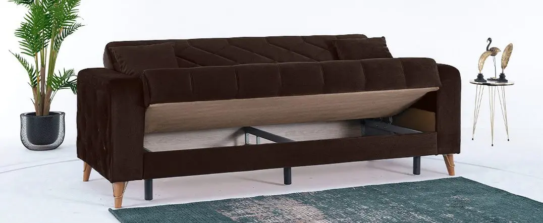 Canapea Fabulous Melisa 3-locuri 73-103 (Brown)